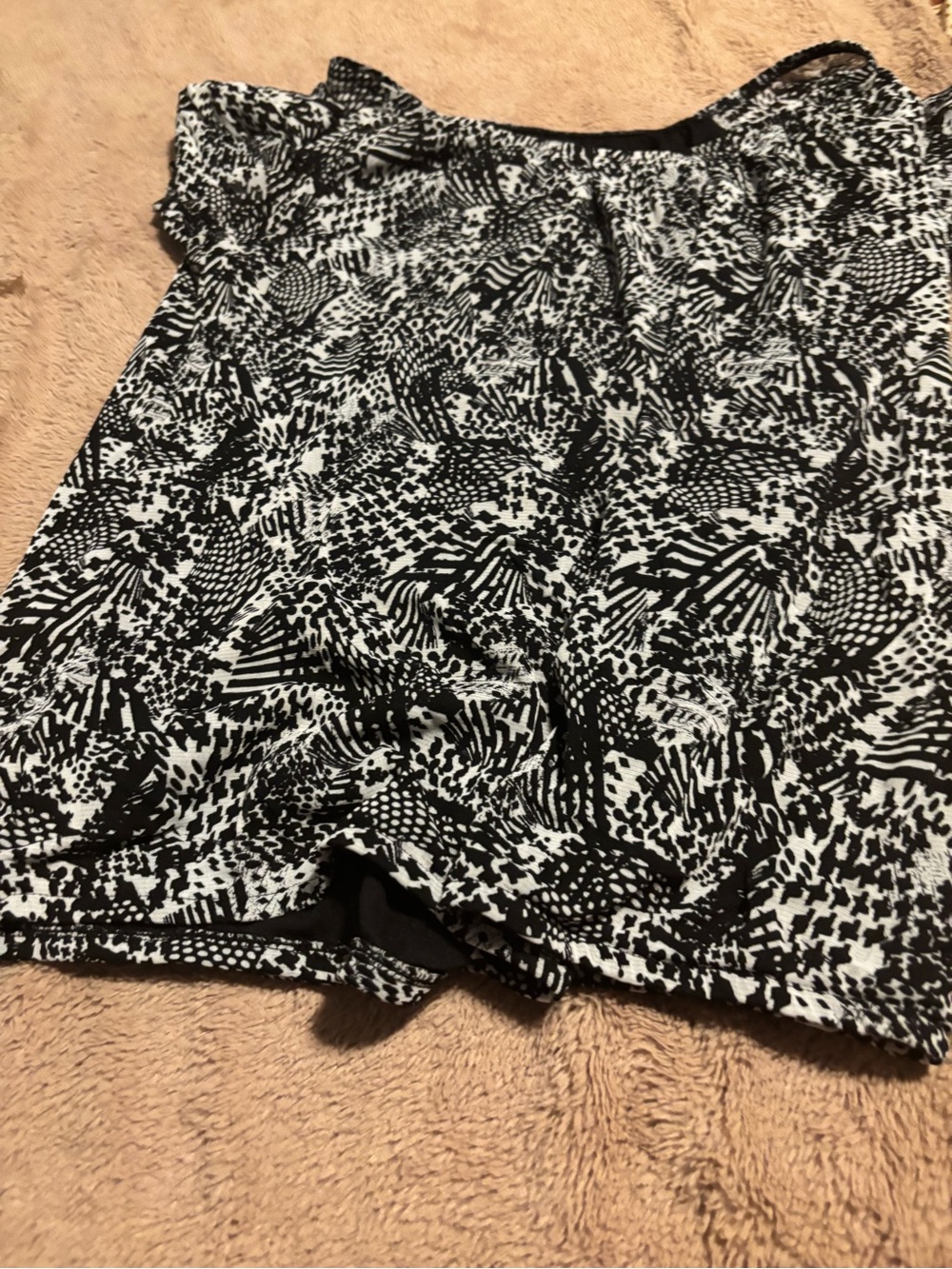George Black Dress Top